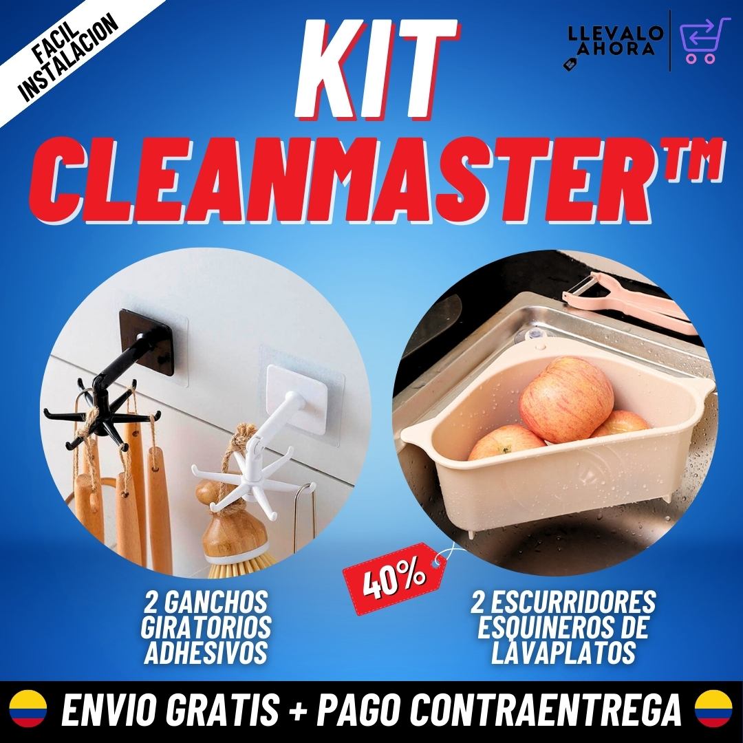 Kit CleanMaster™ - ¡Mantén tu cocina organizada y sin desorden!