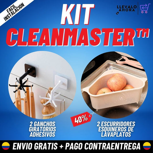 Kit CleanMaster™ - ¡Mantén tu cocina organizada y sin desorden!