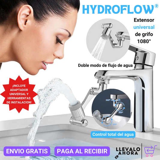 HydroFlow® - Extensor Universal de Grifo 1080°