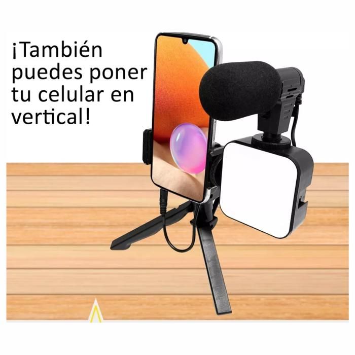 Kit de Vídeo profesional (Trípode  para celular)